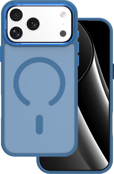 Actual product image OEM Frozen Mag case for iPhone 17 Pro Max navy blue (Apple iPhone 17 Pro Max)