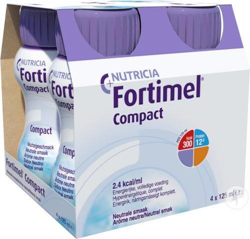 Actual product image Fortimel Compact Protein neutral (Neutral, 4 x)