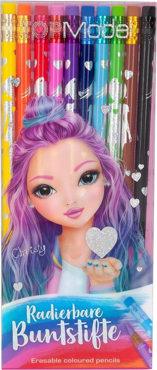 Actual product image Depesche TOPModel uitgumbare kleurpotlo den (Multicoloured, 12 x)