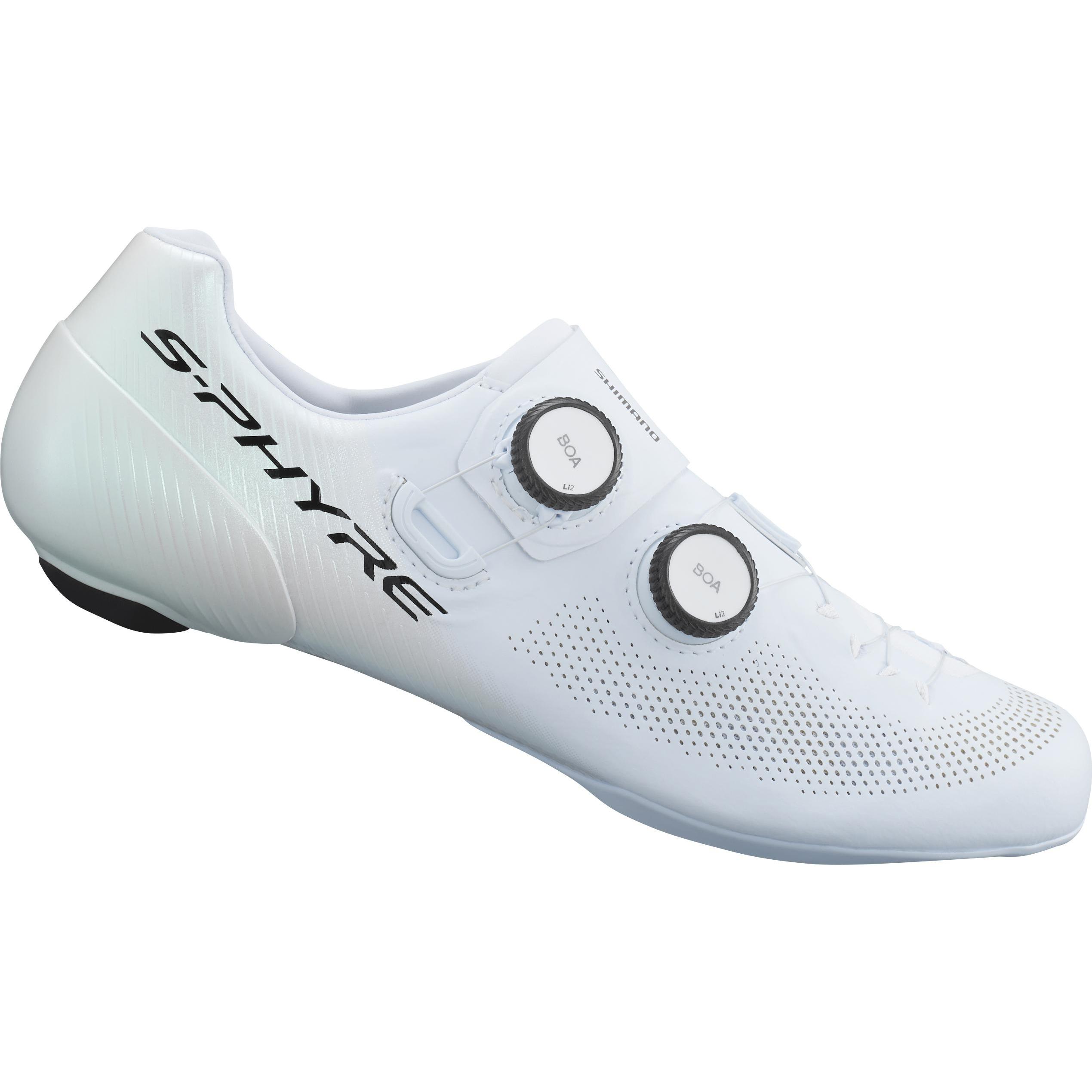 Shimano, Unisex, Veloschuhe, S-Phyre SH-RC9 (45), Weiss