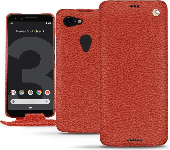 Actual product image Noreve Leather cover vertical (Google Pixel 3 XL)
