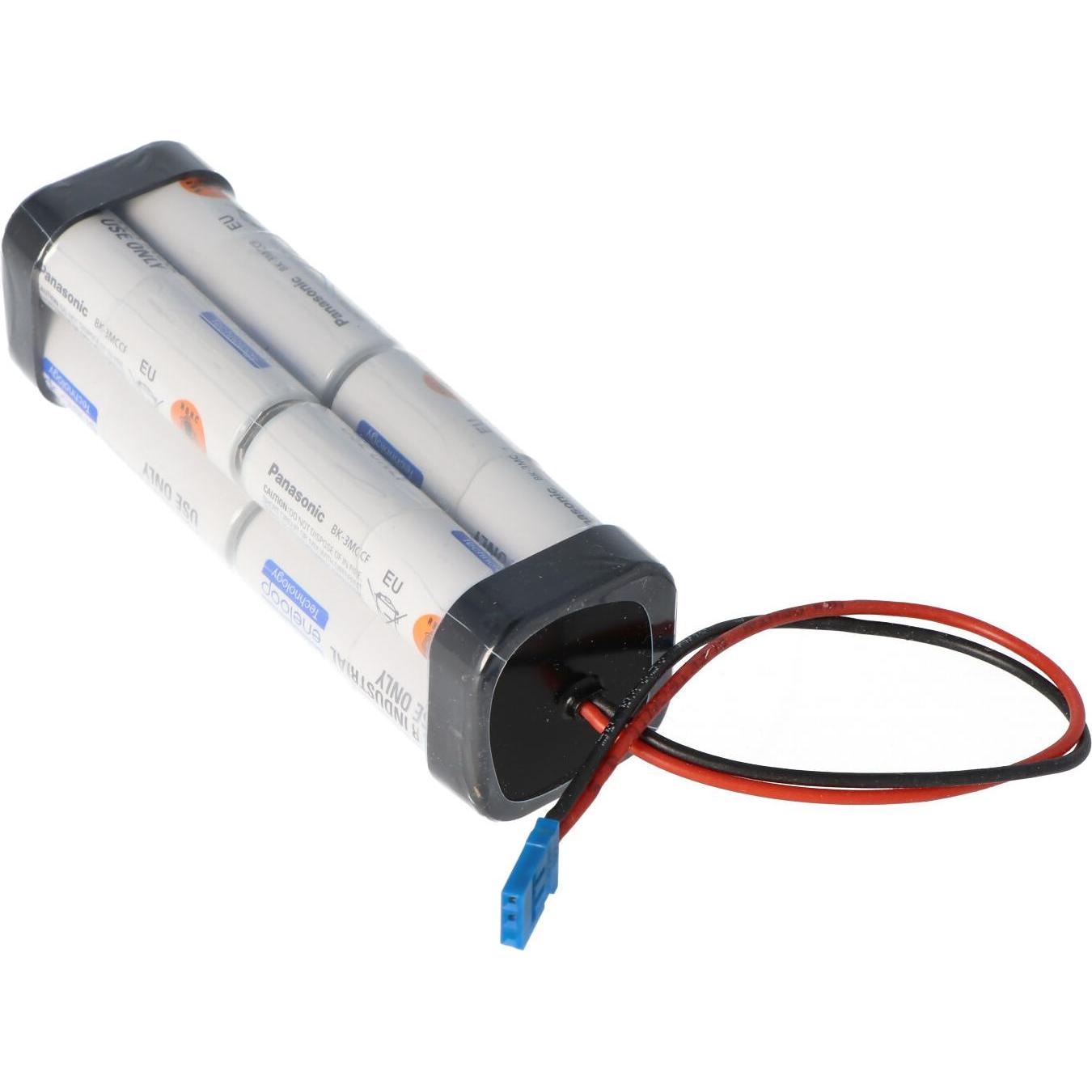 Panasonic Servo Akku eneloop Standard AA 8er Würfel 9,6 Volt 2000mAh passend für Futaba-Servo (9.60 V, 2000 mAh)