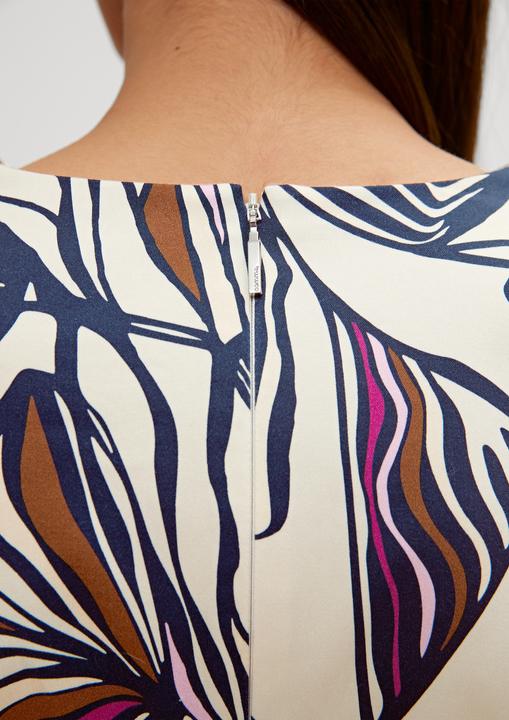 Produktbild Comma Kleid Etuikleid mit floralem Muster (36)