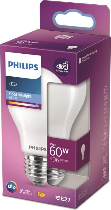 Produktbild Philips LED Lampe (E27, 7 W, 806 lm, 1 x, E)