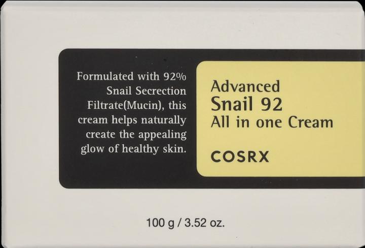 Produktbild Cosrx Advanced Snail 92 All In One Cream (100 ml, 24h Creme)