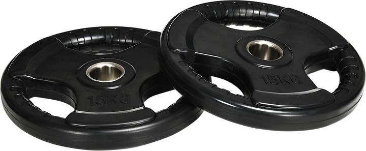 Produktbild SportNow Hantelscheibe mit 5 cm Bohrung (2 x 15 kg)