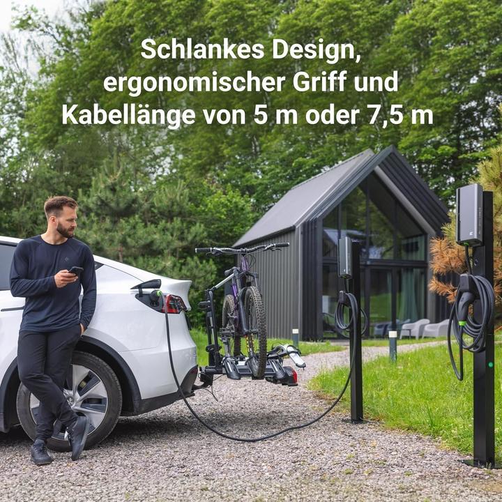 Actual product image GreenCell GC EVGC021B2250 - Wallbox, 3,6 - 22 KW, 5 m, NFC (Type 2, 22 kW, 32 A)