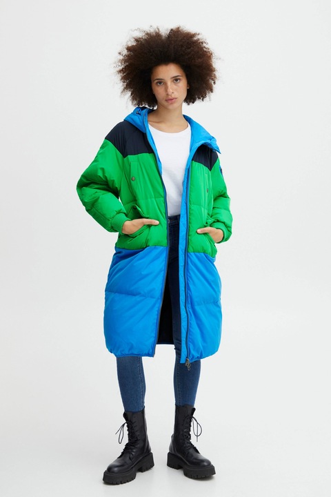 Actual product image Ichi IHBUNALA BLOCK DOWN JA3 - 20117731 (XS)