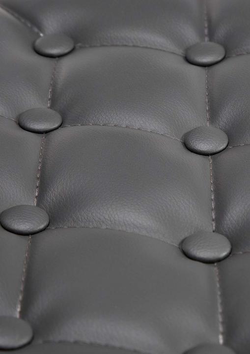 Produktbild CLP Lounger Dublin Kunstleder, grau