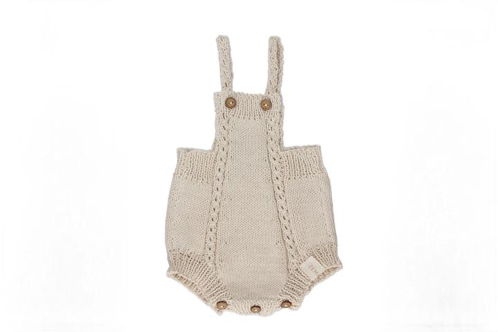 Produktbild Zemabell Premium Strickstrampler mit Zopfmuster (56, 62)
