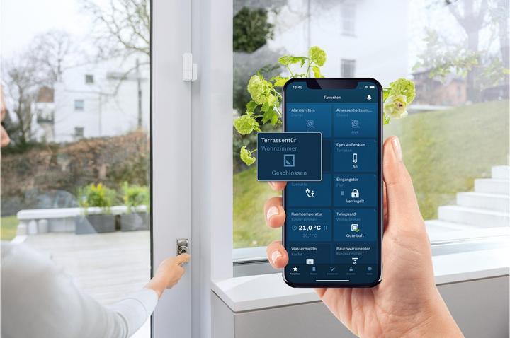 Image du produit Bosch Smart Home Contact de porte/fenêtre II Plus, blanc, pack de 2
