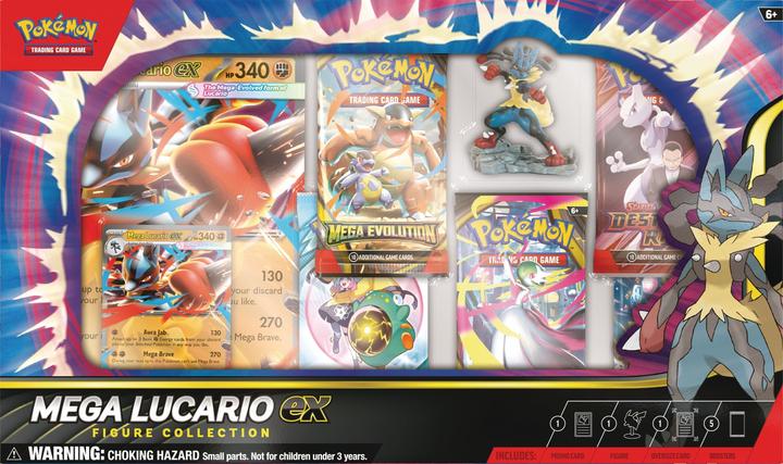 Produktbild Pokémon Mega Lucario ex Figure Collection (Englisch, Box Set & Collection)