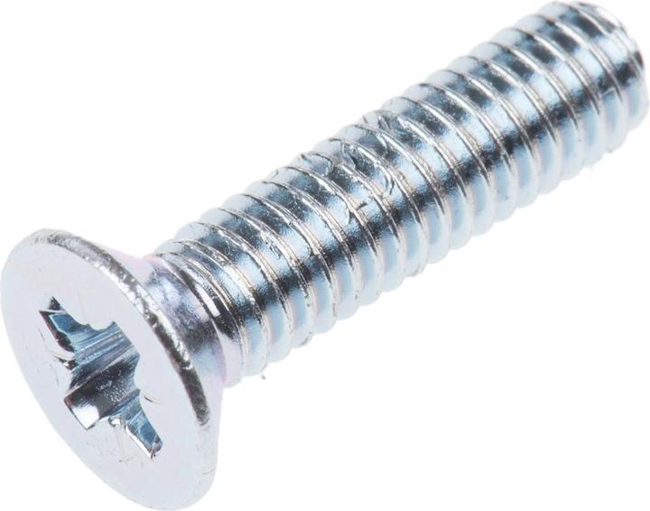 Actual product image RS PRO Screws countersunk head cross M4x16mm