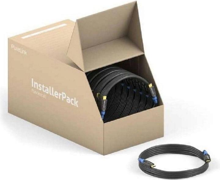 Actual product image Purelink FlexInstall Patchkabel Cat 6A, S/FTP, 1.5 m, Schwarz 1 Stk (S/FTP, CAT6a, 0.15 m)