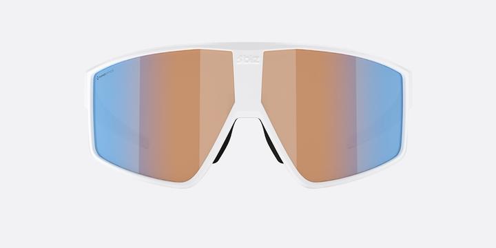 Immagine prodotto Bliz P002S (bianco opaco, Nano Optics Nordic Ligh Coral - Arancione con multi blu)