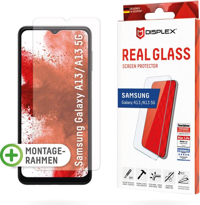 Immagine prodotto Displex Real Glass, 2D Panzerglas (1 Pezzo/i, Samsung Galaxy A13 5G)