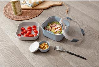 Produktbild Sunware Sigma Home Food to go Lunch kit blaugrau/dunkel bl