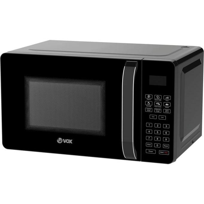Vox microvawe Backofen MD35B (20 L, Leistung: 700 W, 8 Prog., schwarz), Mikrowelle, Schwarz
