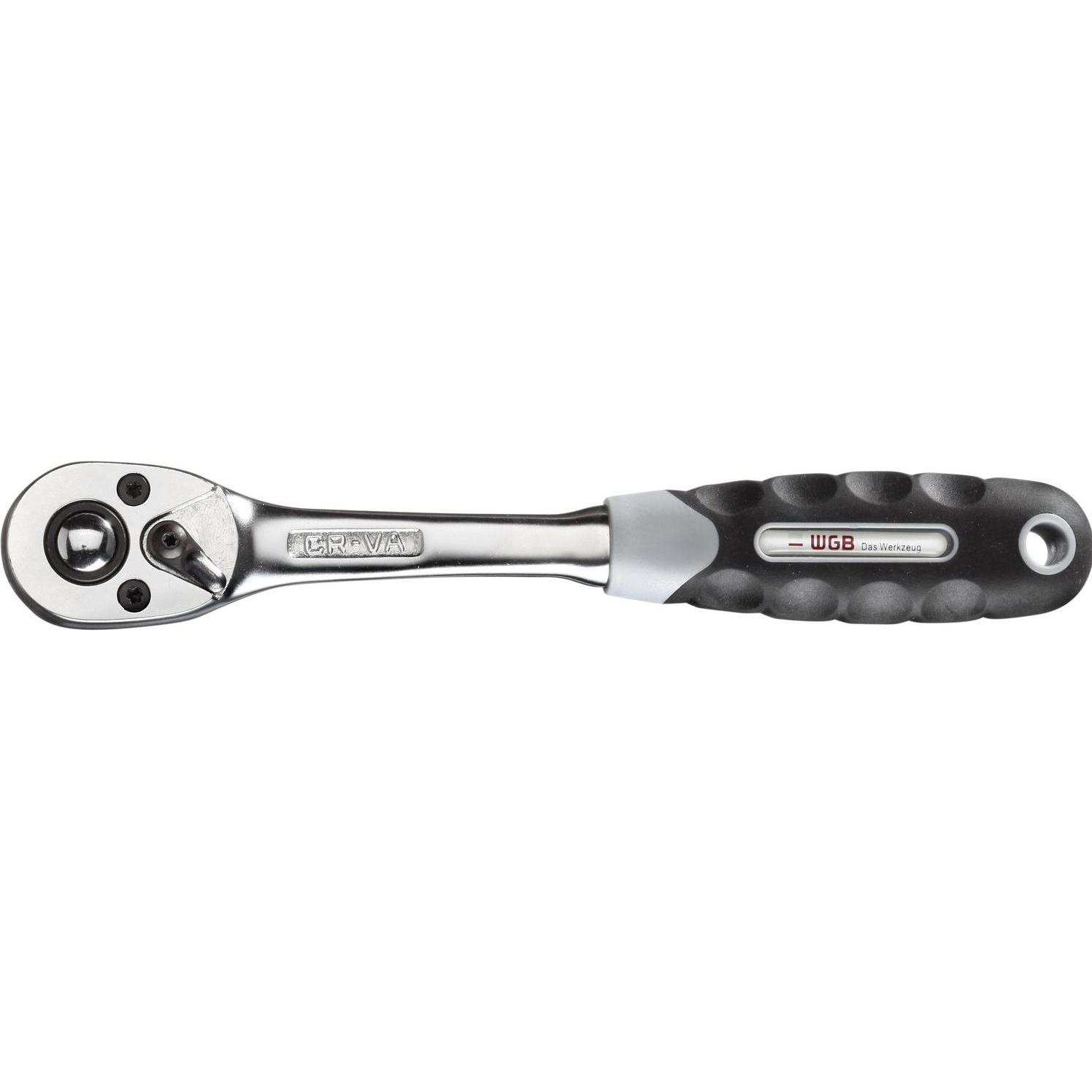 WGB, Ratsche, Umschaltknarre 3/8" vierkant DIN3122D 72 Zähne und 2K-Griff (3/8")