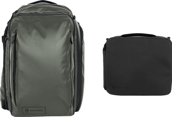 Actual product image Wandrd Transit 45L Travel Backpack Wasatch Green Essential+ Bundle (Photo backpack, 45 l)