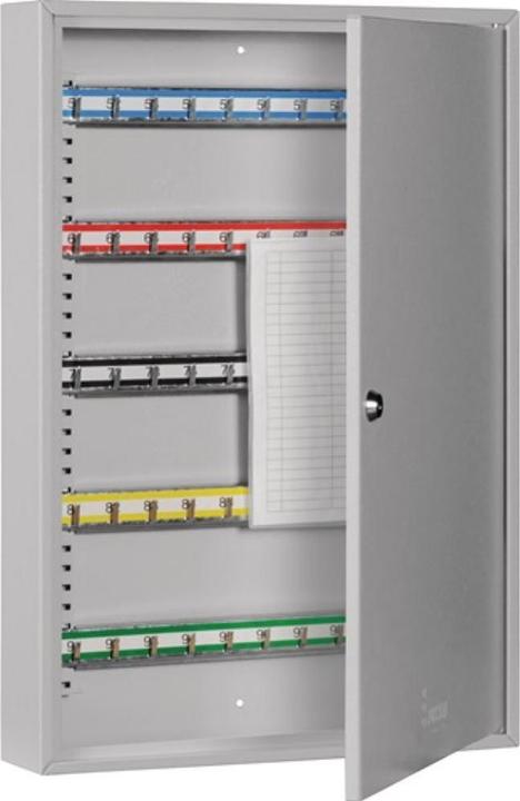 Actual product image Key cabinet S H550xW380xD205mm 1-door cylinder lock No. of hooks 300