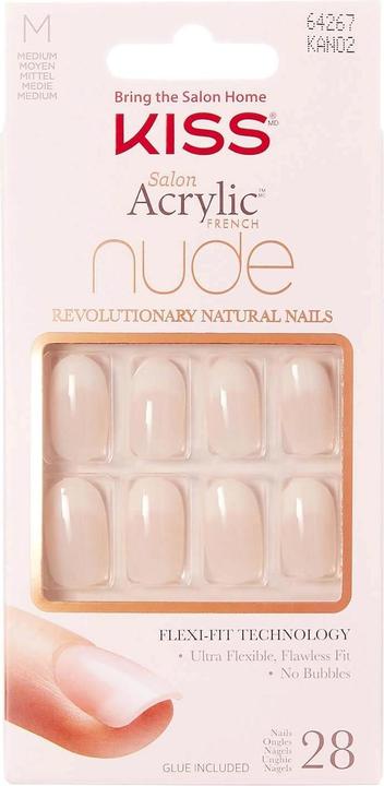 Produktbild KISS Salon Acrylic (Kunstnägel, Beige, Nude, Rosa, Weiss)