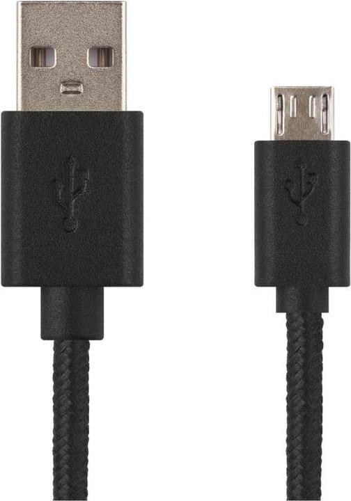 Emos Cavo USB 2.0 spina A - spina micro B 2m, nero (2 m, USB 2.0, 10 W)