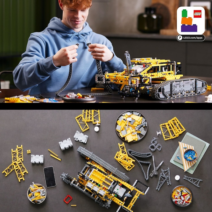 Produktbild LEGO Liebherr LR 13000 Raupenkran (42146, LEGO Technic)