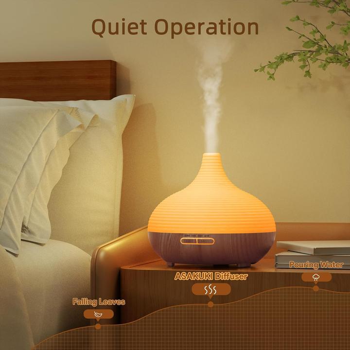 Produktbild Asakuki Aroma Diffuser mit LED Licht (300 ml)