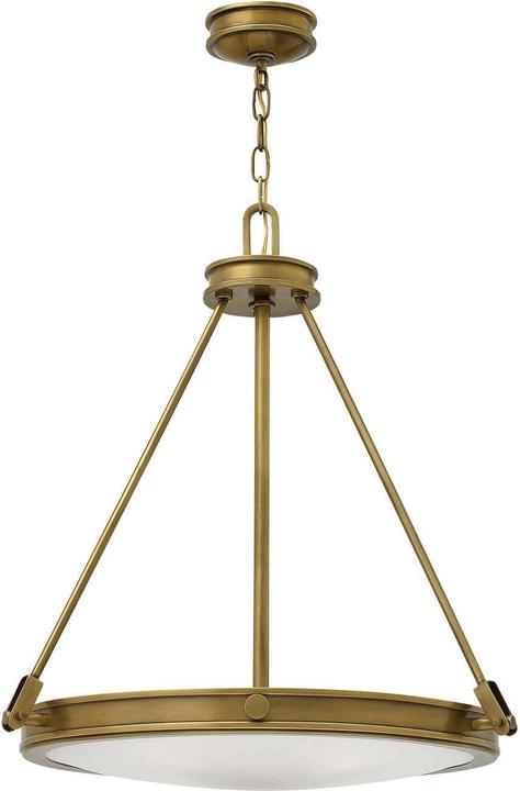 Actual product image Elstead Lighting Collier pendant light E14 4-fold Heritage brass (E14)