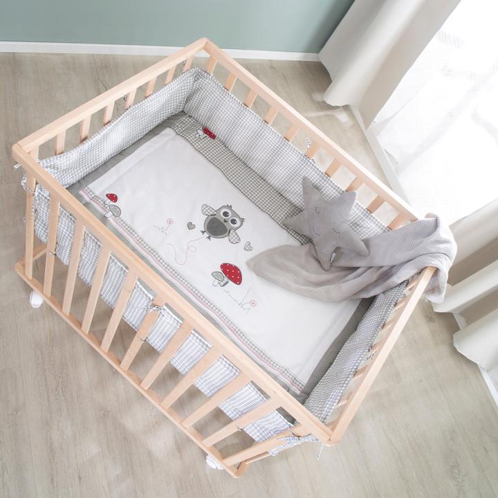 Actual product image Roba Playpen 100x75 Adam & Owl (73 cm, 98.50 cm)