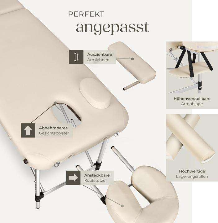 Actual product image tectake Massage table