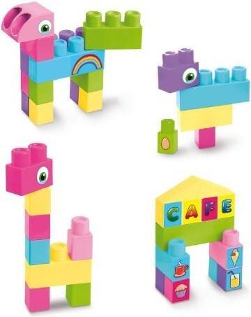 Produktbild Wader Big BlocksSpielbausteine 26 Elemente rosa