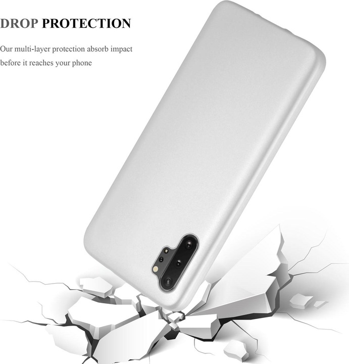 Produktbild Cadorabo TPU Matt Metallic Cover (Samsung Galaxy Note 10 Plus)