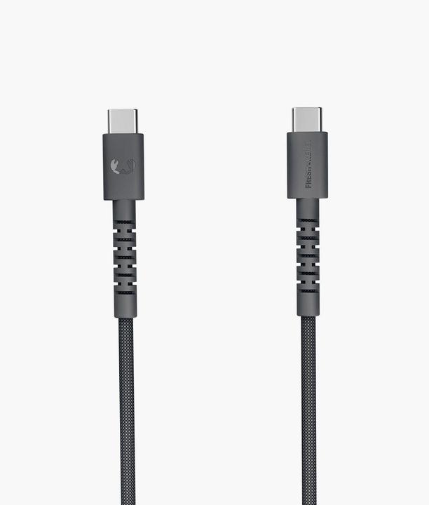 Image du produit Fresh'N Rebel Fresh 'n Rebel USB-C to USB-C Storm Grey (2 m, 100 W)