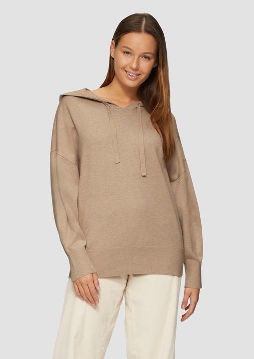 Produktbild S.Oliver Strickpullover Oversized Strickpullover aus Viskosemix (42)