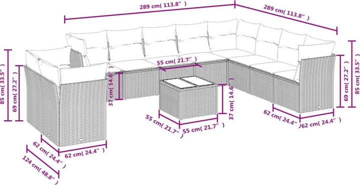 Produktbild vidaXL Nilo