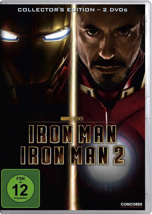 Produktbild Iron Man 1+2 (DVD, 2013, Deutsch, Englisch)