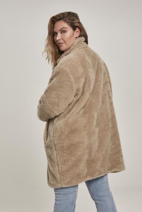 Actual product image Urban Classics Ladies Oversized Sherpa Coat (4XL)