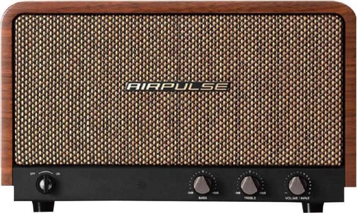 Actual product image Edifier AIRPULSE P100X wood Bluetooth