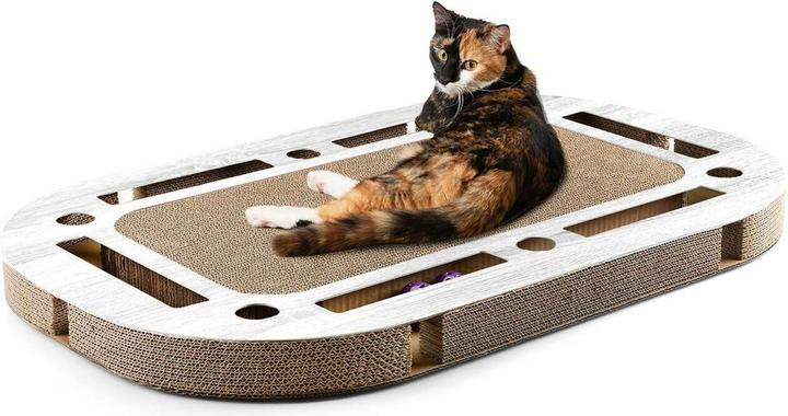 CanadianCat Speelplateau Krabmeubel, Lichtgrijs (5.80 cm, Lichtgrijs)
