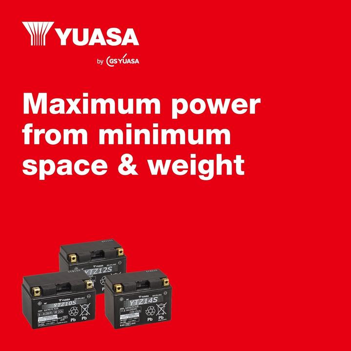 Produktbild Yuasa YTZ10S (12 V, 8.60 Ah, 190 A)