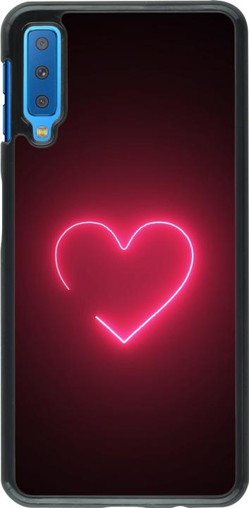 Actual product image PhoneLook Cover Valentine 2023 single neon heart (Samsung Galaxy A7)
