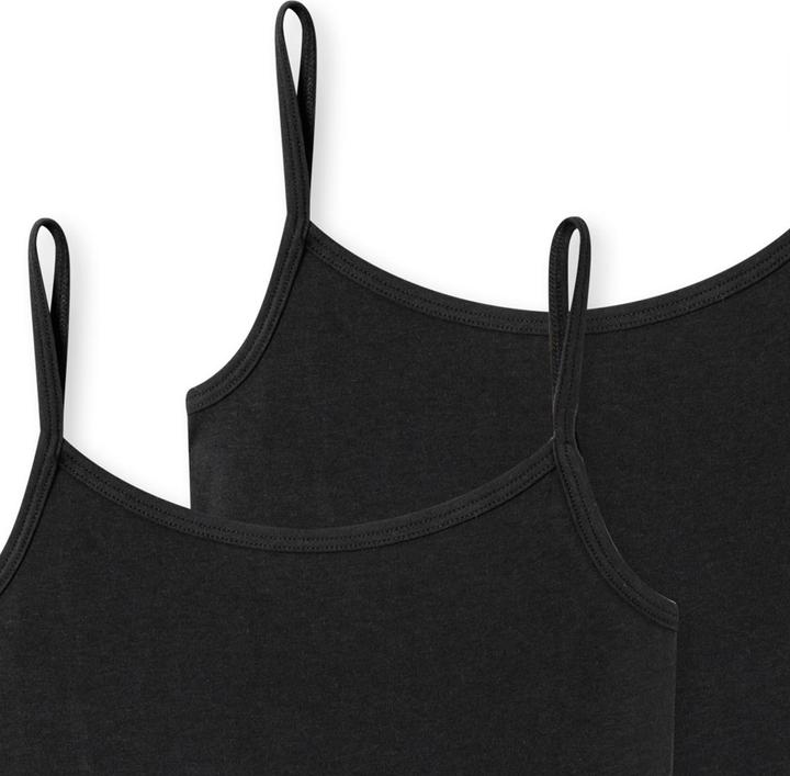 Immagine prodotto Schiesser 4 confezioni di top spaghetti in cotone organico 95/5 per ragazze adolescenti (176)