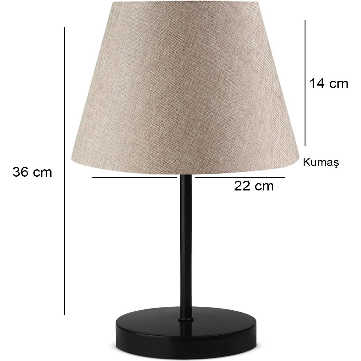 Thumbnail - Opviq, Tischlampe, Rhys (E27)