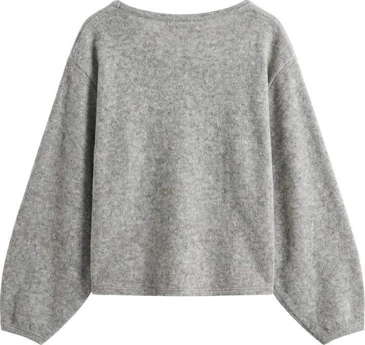 Produktbild Urban Classics Ladies Soft Knit V-Neck Pullover cloudmelange M (M)