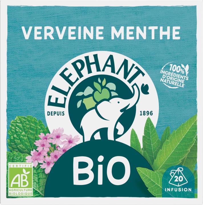 Produktbild Elephant BIO Infusion Verveine Menthe (26 g)