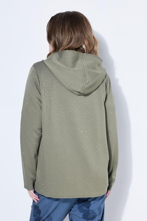 Produktbild Miamoda Sweatjacke, Loose Fit, Kapuze, Zipper (60)