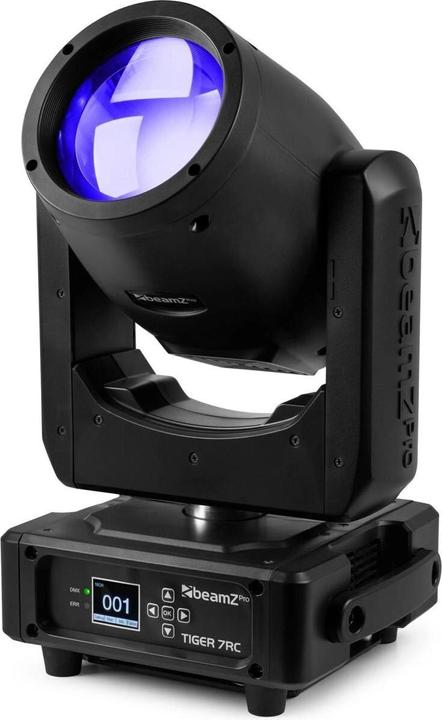 Productafbeelding BeamZ Professional Tiger 7RC beam moving head met 1Â° beam - Met 13 kleuren en 15 (Enkele)
