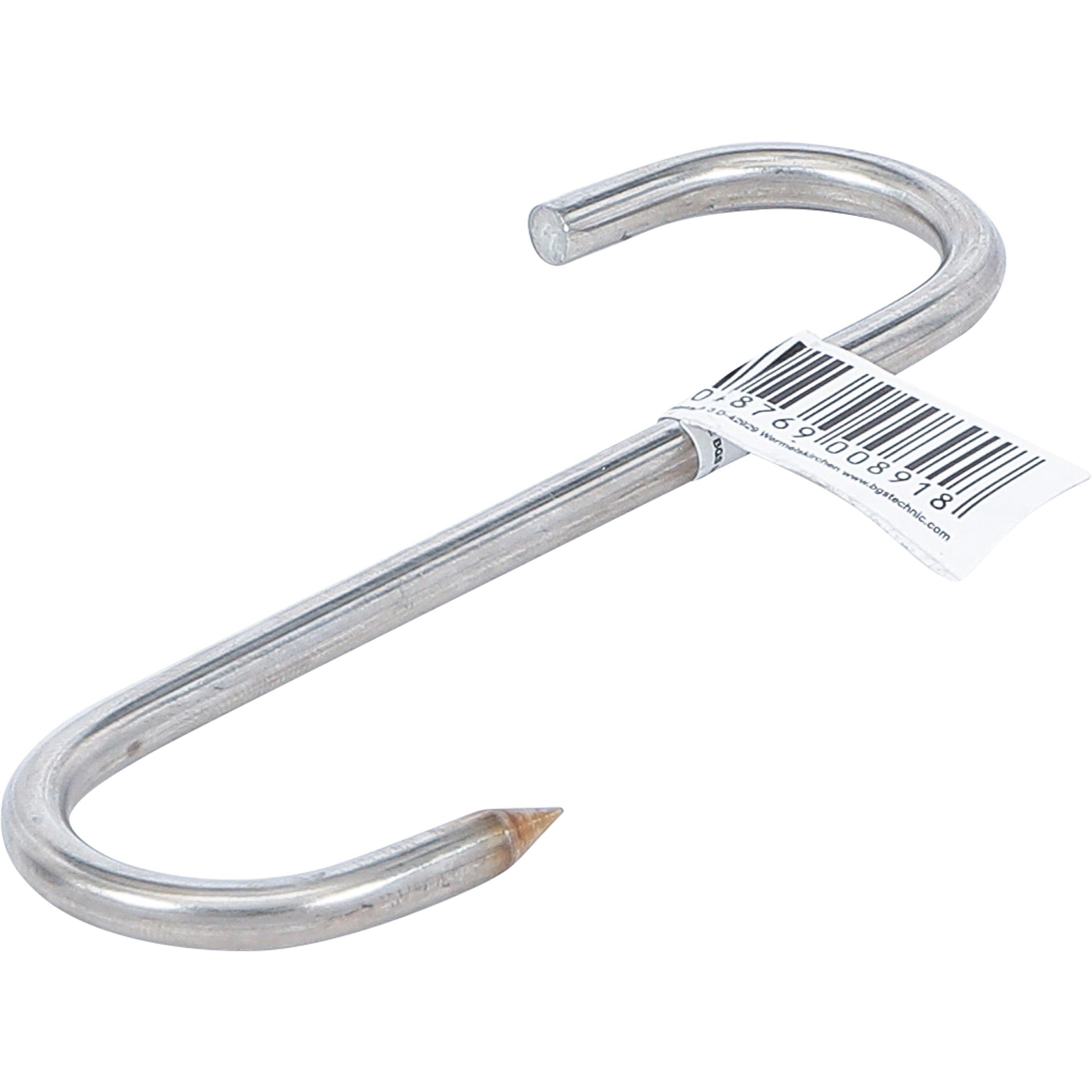 Thumbnail - BGS, Grillbesteck, Fleischerhaken Edelstahl 120 mm